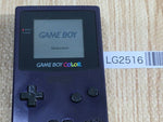 LG2516 Plz Read Item Condi GameBoy Color Purple Game Boy Console Japan