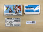 UE8237 Donkey Kong JR. BOXED NES Famicom Japan