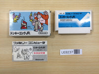UE8237 Donkey Kong JR. BOXED NES Famicom Japan