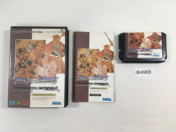 DK4968 Shining And The Darkness BOXED Mega Drive Genesis Japan