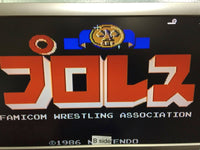 dk1744 Pro Wrestling Famicom Wrestling Association Famicom Disk Japan