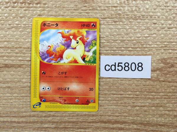 CD5808 Ponyta Common e1 007/128 Pokemon Card TCG Japan