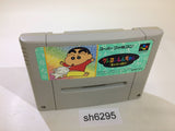 Crayon Shinchan Arashi wo Yobu Enji SNES Super Famicom Japan - SH6295