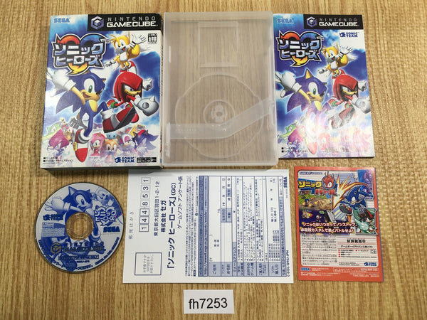FH7253 Sonic Heroes BOXED GameCube Japan