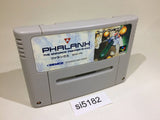 Phalanx The Enforce Fighter A144 SNES Super Famicom Japan - SI5182