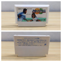 UE6573 Top Players Tennis World Super Tennis BOXED NES Famicom Japan