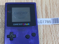 LG1785 Plz Read Item Condi GameBoy Color Purple Game Boy Console Japan