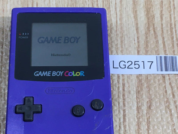 LG2517 GameBoy Color Purple Game Boy Console Japan
