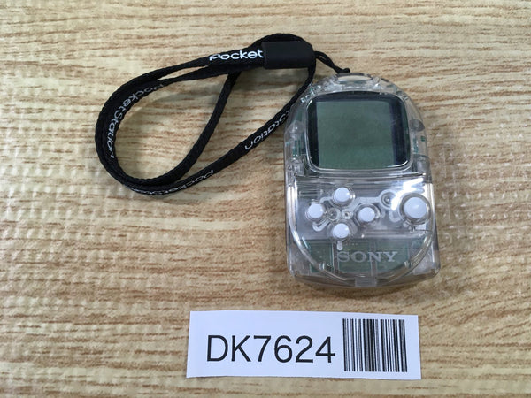 DK7624 Tested Working - Pocket Station Crystal Console PS1 PS2 Japan