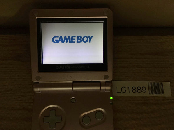 【半額】 KH6362 Plz Read Item Condi GameBoy Advance SP Azurite Blue 家庭用ゲーム機本体