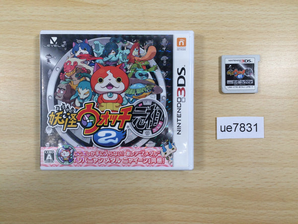 ue7831 Yo-kai Watch 2 Ganso BOXED Nintendo 3DS Japan