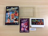WWF WrestleMania Challenge BOXED NES Famicom Japan - UD9007