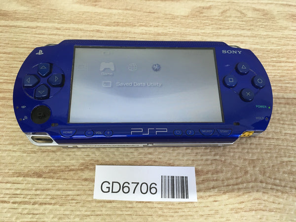 GD6706 Plz Read Item Condi PSP-1000 METALLIC BLUE SONY PSP Console Japan