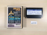 UE5439 Dragon Ninja BOXED NES Famicom Japan