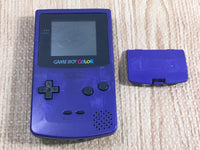 LG1785 Plz Read Item Condi GameBoy Color Purple Game Boy Console Japan