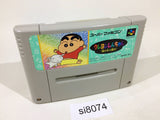 Crayon Shinchan Arashi wo Yobu Enji SNES Super Famicom Japan - SI8074