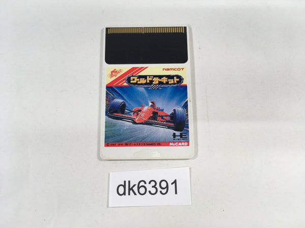 DK6391 World Circuit PC Engine Japan
