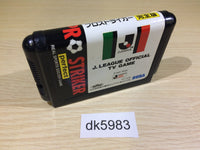 DK5983 J. League Pro Striker Kanzenban Mega Drive Genesis Japan