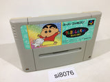 Crayon Shinchan Arashi wo Yobu Enji SNES Super Famicom Japan - SI8076