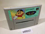 Crayon Shinchan Arashi wo Yobu Enji SNES Super Famicom Japan - SI6837