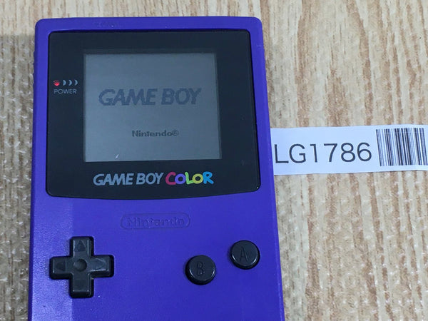 LG1786 GameBoy Color Purple Game Boy Console Japan