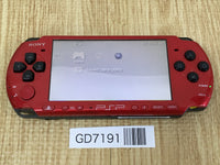 GD7191 No Battery PSP-3000 RED & BLACK SONY PSP Console Japan