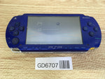GD6707 Plz Read Item Condi PSP-1000 METALLIC BLUE SONY PSP Console Japan
