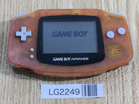 LG2249 Plz Read Item Condi GameBoy Advance Milky Pink Game Boy Console Japan