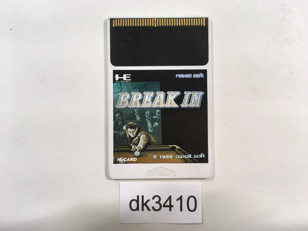 DK3410 Break In PC Engine Japan