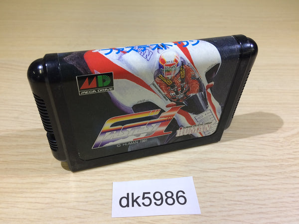 DK5986 Fastest 1 Mega Drive Genesis Japan