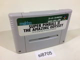 Super Pinball II 2 The Amazing Odyssey SNES Super Famicom Japan - SI8705