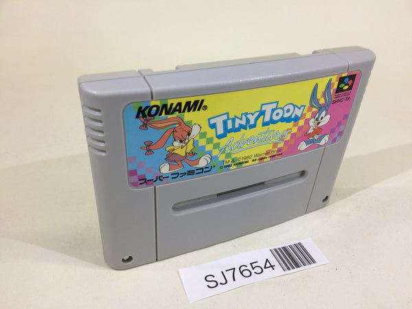 SJ7654 Tiny Toon Adventures Buster Busts Loose SNES Super Famicom Japan