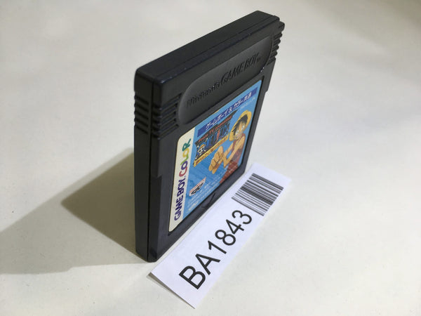 BA1843 OnePiece Yume no Rufi Kaizokudan Tanjou! GameBoy Game Boy Japan