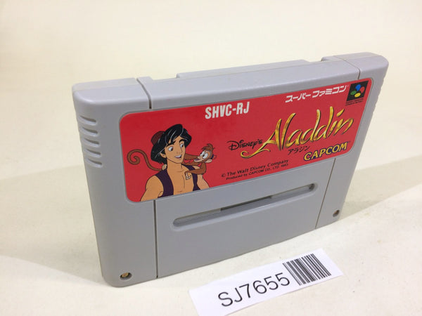 SJ7655 Aladdin SNES Super Famicom Japan