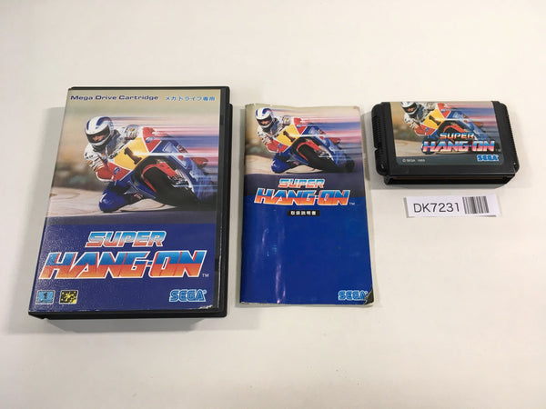 DK7231 Super Hang-On BOXED Mega Drive Genesis Japan