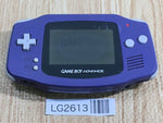 LG2613 Plz Read Item Condi GameBoy Advance Violet Game Boy Console Japan