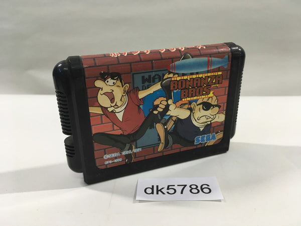 DK5786 Bonanza Bros Mega Drive Genesis Japan