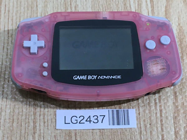 LG2437 Plz Read Item Condi GameBoy Advance Milky Pink Game Boy Console Japan