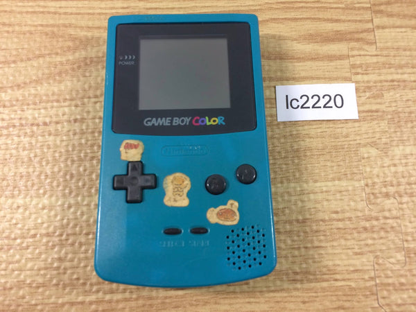lc2220 Plz Read Item Condi GameBoy Color Blue Game Boy Console Japan