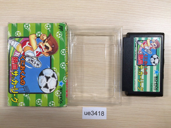 Kunio Kun no Nekketsu Soccer League BOXED NES Famicom Japan