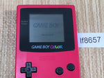 LF8657 With Defects - GameBoy Color Red Game Boy Console Japan