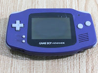LG2613 Plz Read Item Condi GameBoy Advance Violet Game Boy Console Japan