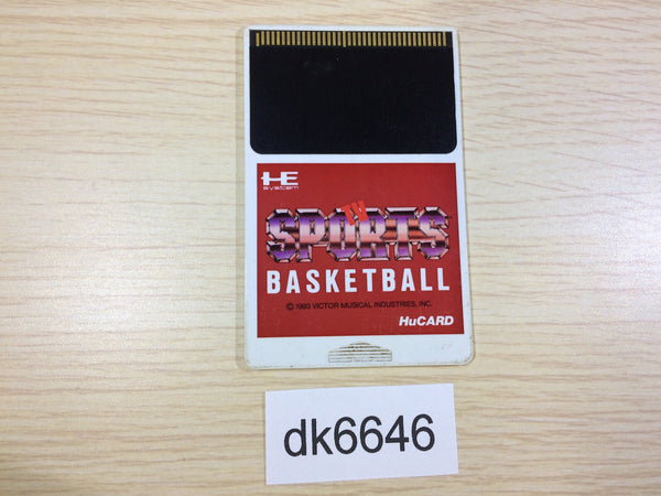 DK6646 TV Sports Basketball PC Engine Japan