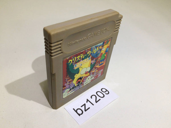 BZ1209 Krusty's Super Fun House Krusty World Simpsons GameBoy Game Boy Japan