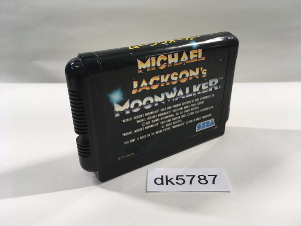 DK5787 Michael Jackson's Moonwalker Mega Drive Genesis Japan