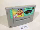 Crayon Shinchan Arashi wo Yobu Enji SNES Super Famicom Japan - SJ1716