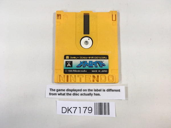DK7179 Metroid Famicom Disk Japan