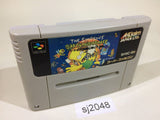 The Simpsons Bart's Nightmare SNES Super Famicom Japan - SJ2048
