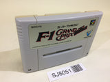 F1 Grand Prix Racing SNES Super Famicom Japan - SJ8051
