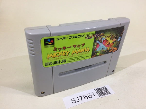 SJ7661 Mickey Mania Mickey Mouse SNES Super Famicom Japan